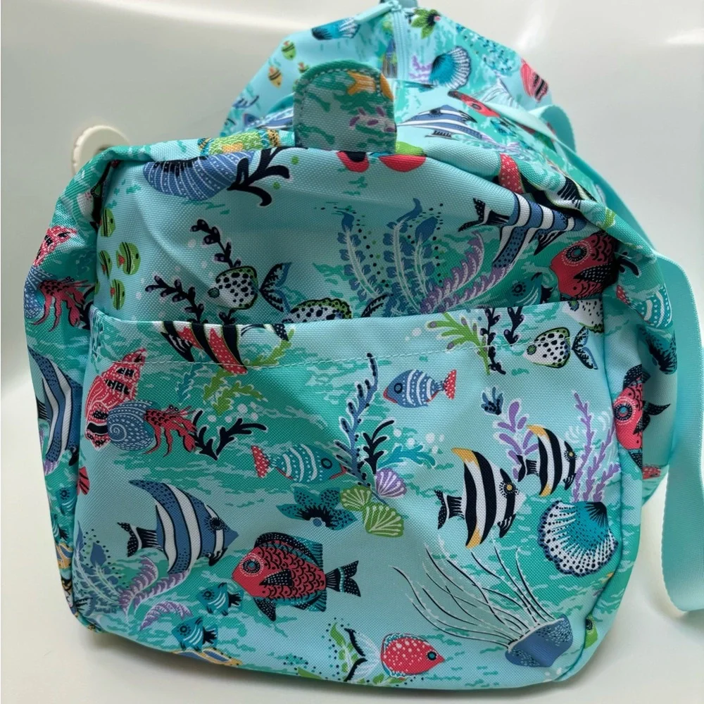 Vera Bradley Antilles Treasure Large Duffel Bag - Picture 5 of 6